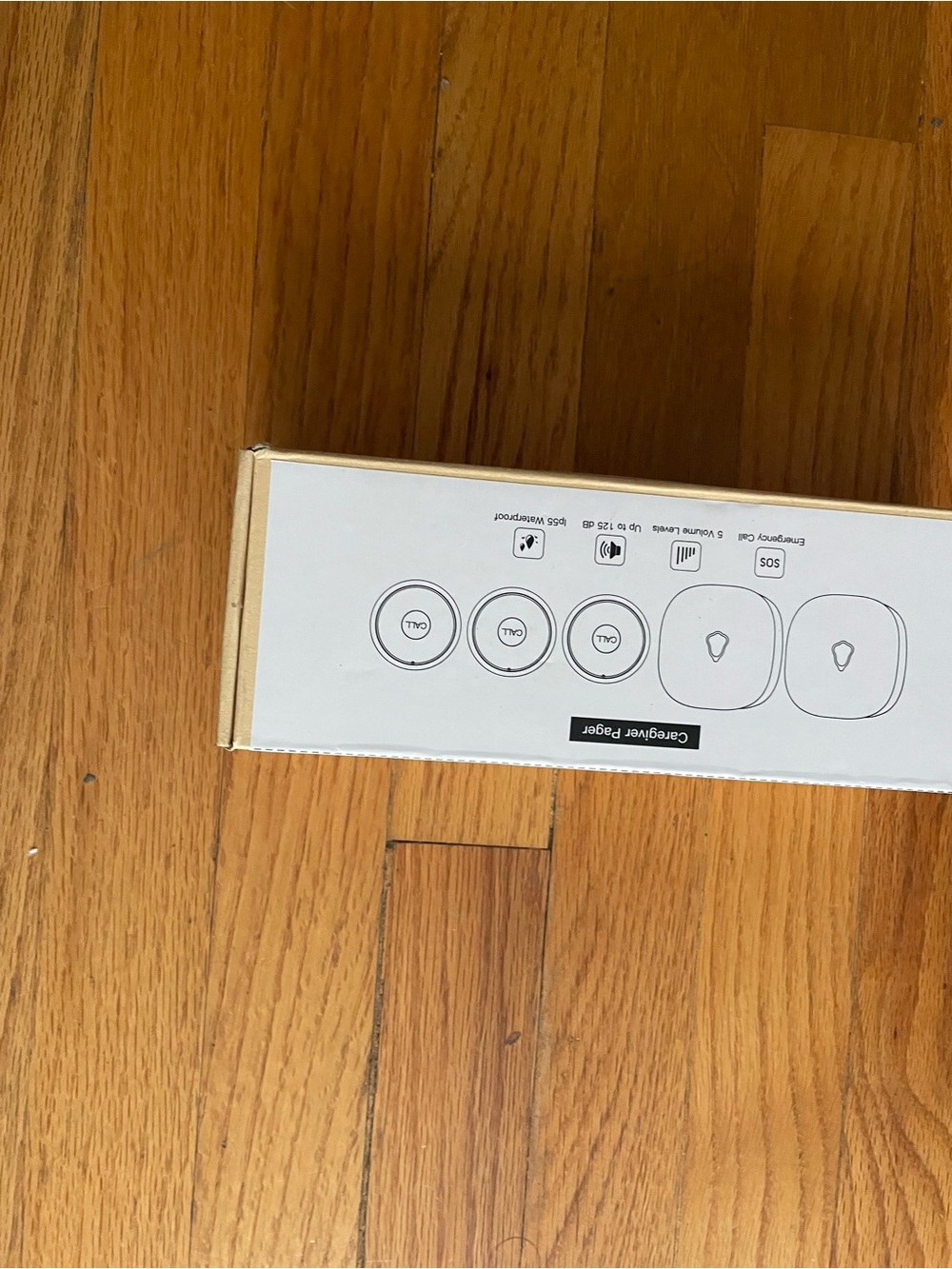 Elderly/Patient Wireless Caller (3 Call Buttons + 2 Receivers)